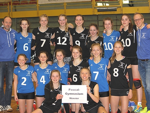 Volleyballteams JTFO Pascal-Gymnasium